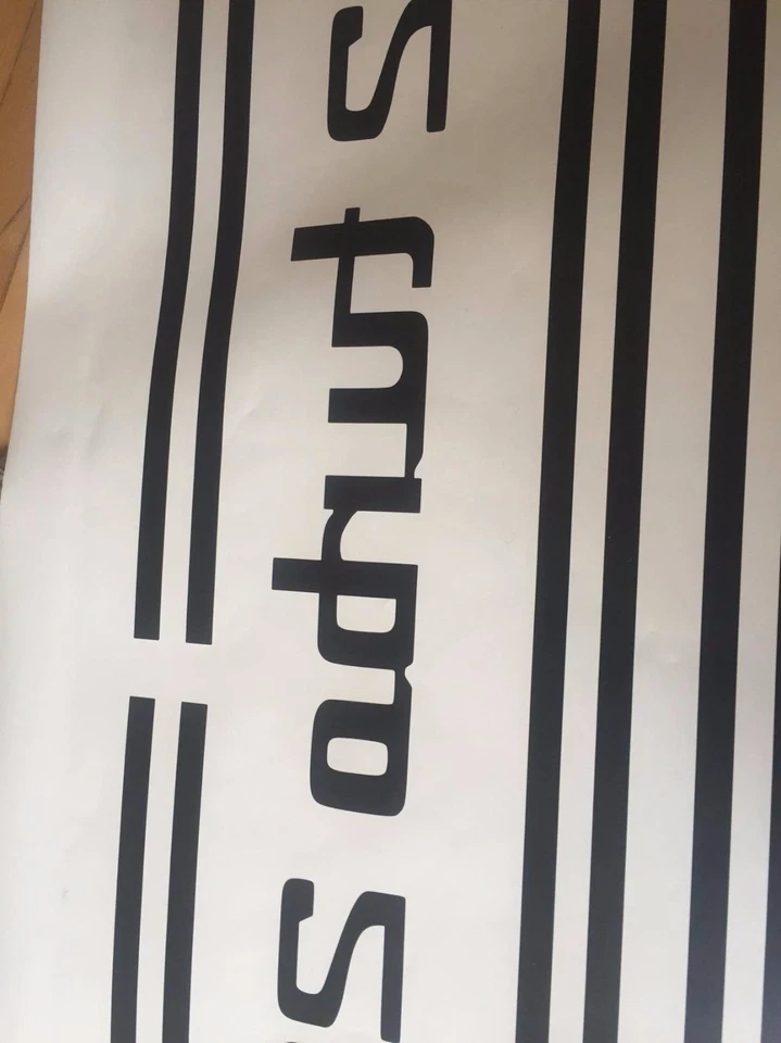 BMW 2002 TI, TII, 2002 turbo, especial -calcomanías incluyendo calcomanías de parachoques- (negro) Foto 4 de 4