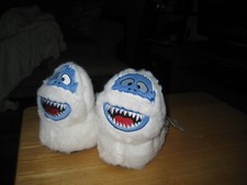 Rudolph  s Abominable Snowman  Bumble  Plush Slippers Christmas NWT Kids size 4