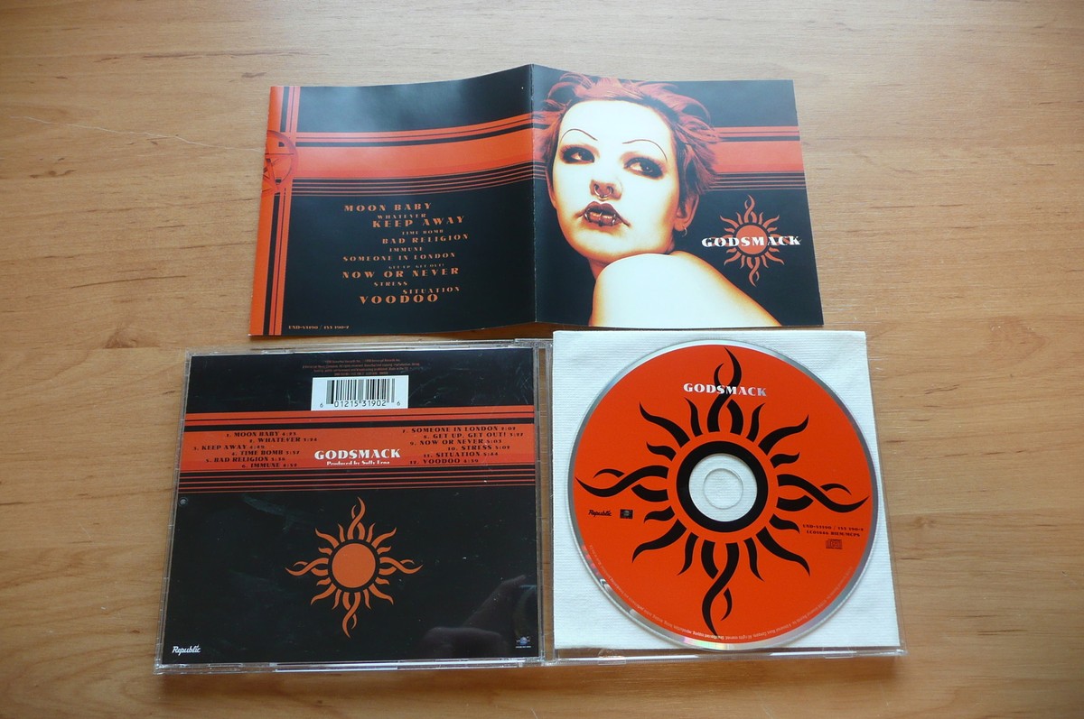 CD GODSMACK - S/T / REPUBLIC RECORDS 1998 / ALT METAL USA SULLY
