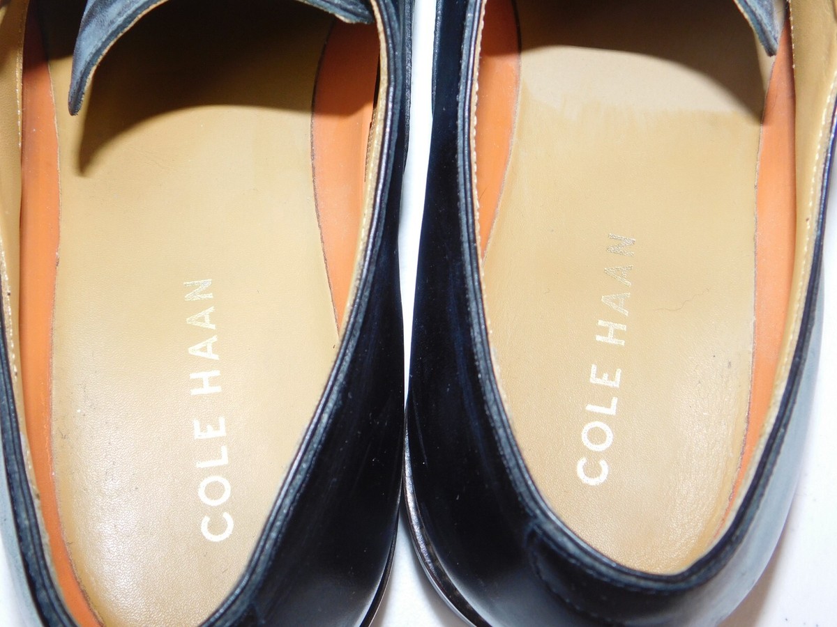 L63 Cole Haan Dress Shoes-C13082- Black Leather-Cap Toe  display picture 2
