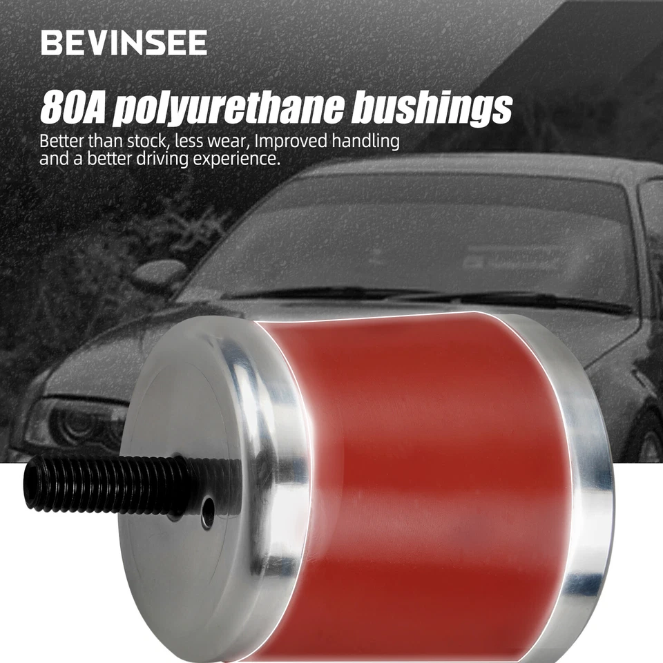 Bujes de poliuratano 80A para BMW Z3 M3 1996-2002 soportes de motor Racing 2X Foto 2 de 4