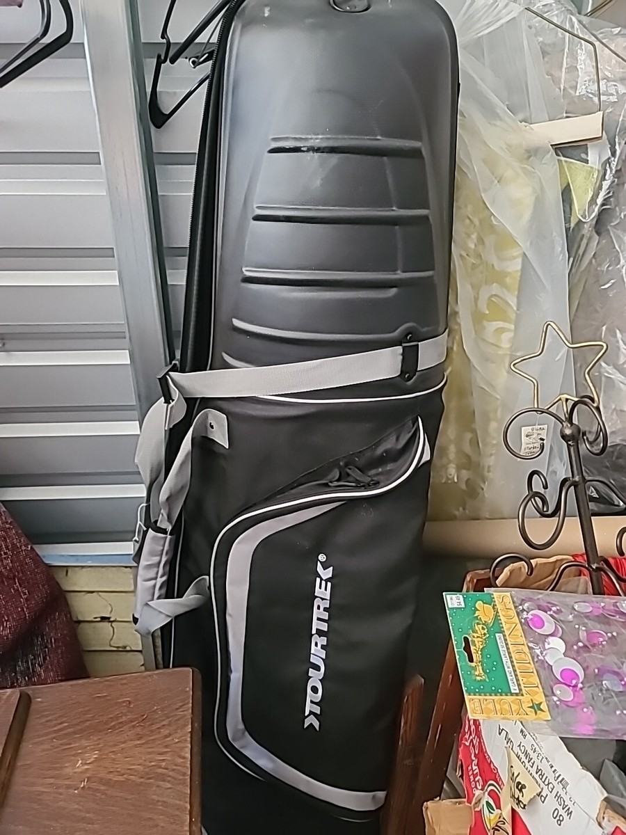 ゴルフバックトラベルカバー TOURTREK ツアートレック　キャリー付き トラベルバッグ ゴルフ キャディバッグ カバー ローラー付き