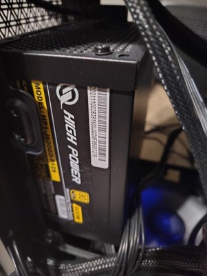 High Power 600W 80 Plus Gold Power Supply Unit