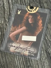 Hot Girl Autograph Card FAWNA MACLAREN Playmate Of The Month 88/125 Sexy Babe