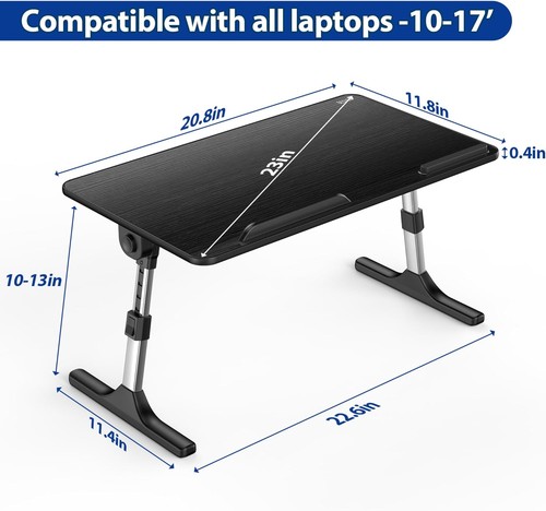 Adjustable Latop Table, Notebook Computer Stand Medium Size - Picture 4 of 7
