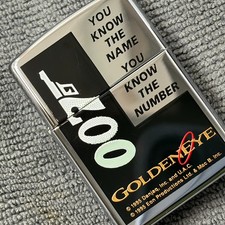 Zippo James Bond 007 GoldenEye Poster Design | USA Zippo | Japan Import