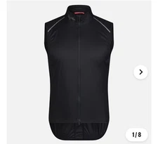 Rapha Mens Brevet Element Gilet Size Medium Black