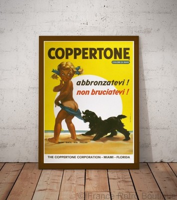 Poster-Poster Kupferfarbe