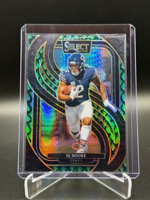 2024 Panini Select - Premier Level D.J. Moore #151 Dragon Scale Prizm /81  