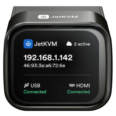 JetKVM IP KVM PC Remote Control, Open Source Jet KVM Over IP Internet with To...