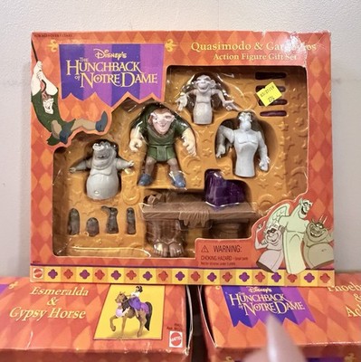 LOT OF 3: Vintage 1996 Disney Hunchback of Notre Dame Mattel