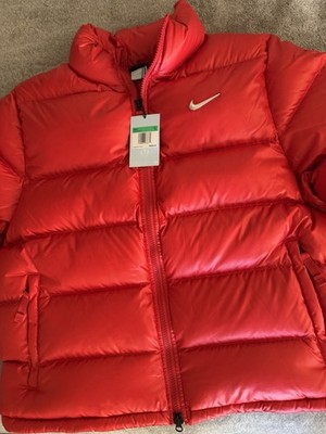 RARE New Nike x NOCTA Sunset Red Down Puffer Jacket (Drake) DO2783-657 Men's XL