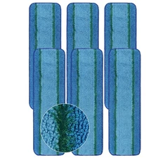 6 Pack Deep Clean Pads Replacement for Bona Family of Mops Washable & Reusable