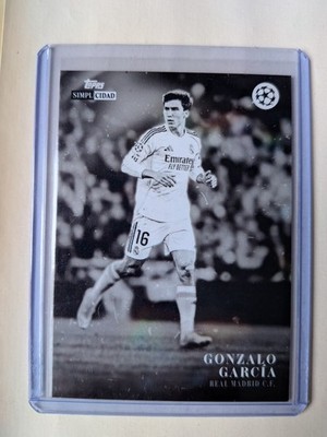 2025-26 Topps Simplicidad Gonzalo Garcia Estrellas Espanolas Real Madrid Spain