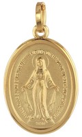 Trendor Schmuck Milagrosa AnhäNger Gold 750 (18 Karat) 18 Mm 75311