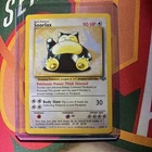 Pokémon Snorlax Jungle Rare 90 HP 27/64 Wizards Pokémon TCG Card