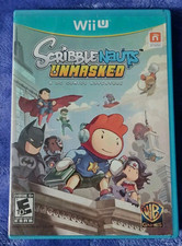 Scribblenauts Unmasked: A DC Comics Adventure w/ DVD (Nintendo Wii U) 2013; CIB