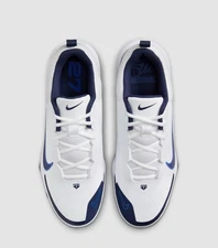 Nike Force Trout 9 Pro MCS Baseball Cleats White/Blue