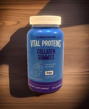 Vital Proteins Collagen Peptides Grape Flavored Dietary Supplement 120 Gummies