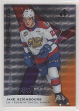 2019 Upper Deck SP Game Used CHL Edition Orange 51/199 Jake Neighbours #74 f5g