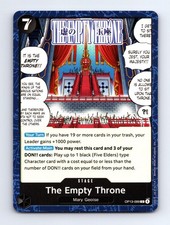The Empty Throne OP13-099 Common Carrying On His Will One Piece Near Mint