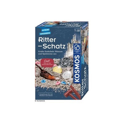 Kosmos Mitbring-Ausgrabungsset: Ritter-Schatz Wissenschaft und Experimente