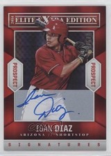 2014 Panini Elite Extra Edition Prospects Auto /570 Isan Diaz #99 Auto z4k