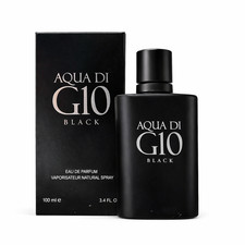 Aqua Di G10 Black Eau de Parfum 100ml  Long Scent Men  s Fragrance Confidence