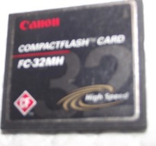 CANON 32MB FC-32MH COMPACTFLASH MEMORY CARD
