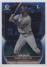 2023 Bowman Chrome Draft Sapphire Edition Sabin Ceballos #BDC-110 12yh