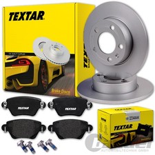 TEXTAR BREMSSCHEIBEN 280mm + BELÄGE HINTEN passend für FORD MONDEO 3 III MK3