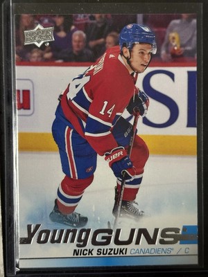 2019 UPPER DECK #471 NICK SUZUKI YOUNG GUNS RC ROOKIE