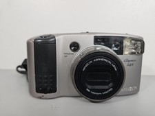 Minolta Capios 140 Point Shoot 35mm Film Camera Made in Japan WORKING