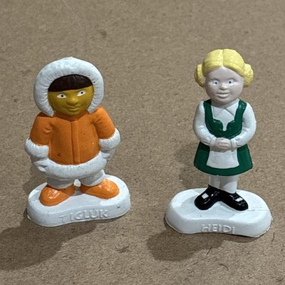 1995 Chick-fil-A toy Wonderful World of Kids  Tigluk and Heidi