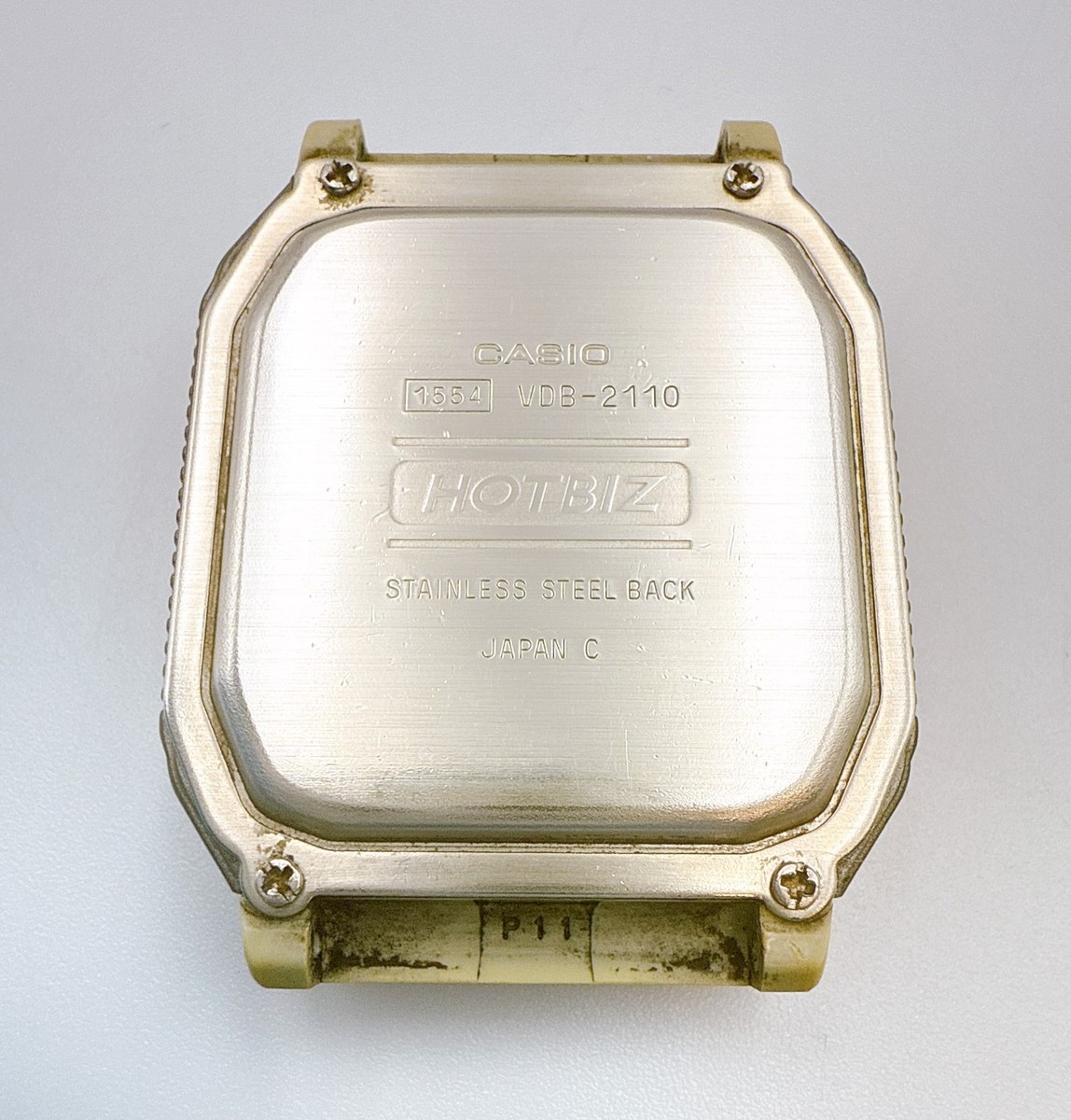 Old Casio Data Bank HOTBIZ Vdb-2100 Wrist Watch Touch Screen for