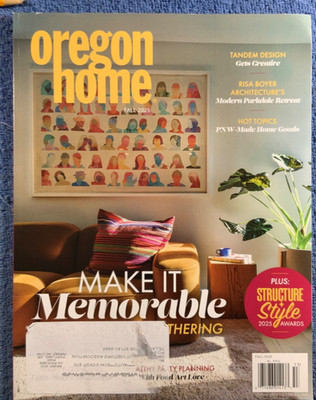 Oregon Home Magazine. Fall 2025. Risa Boyer Architecure.