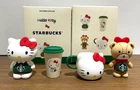 Starbucks X Hello Kitty 2024 Blind Box Set Of 4 Cup Clip (SEAL)