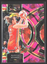 Marina Mabrey 2024 Panini Select WNBA Pink Ice Prizms #190 Connecticut Sun