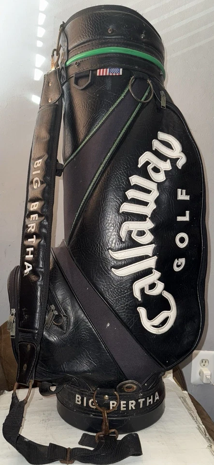 Callaway Big Bertha Golf Cart Bag Black 6-Way Divider 4-Pocket Strap Mens 35” - Image 3 of 4