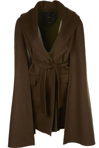 MAX MARA ATELIER BROWN CASHMERE COAT IT 40 UK 8