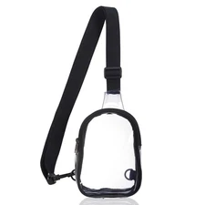 Mini Clear Bag Stadium Approved, Clear Sling Bag Crossbody Bags Fanny Pack, C...