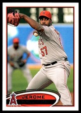 Jerome Williams 2012 Topps Update #US59 Angels MLB READ FREE SHIP AutographDen