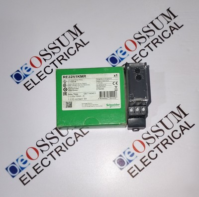 SCHNEIDER RE22R1KMR OFF DELAY TIMER TIMING 0,05S-10MIN SPANNUNG 24-240VAC/DC