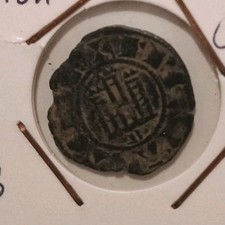 Spain Castile and Leon - Ferdinand IV 1295/1312 - Mint Pepion Coruna - BB 