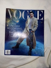 VOGUE MAGAZINE December 2025 TIMOTHEE CHALAMET COMBINE SHIPPING