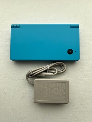 Nintendo DSi Console - Aqua Blue - With Charger - Custom New Shell