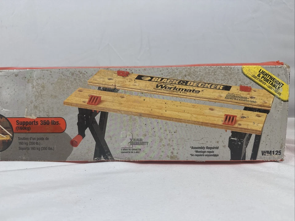 Black & Decker Workmate Portable Project Center & Vise WM125 NEW - Image 4 of 4