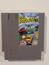 R.C. Pro-Am II 2 (Nintendo NES) Authentic Loose Cartridge Clean Label