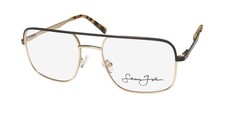 NEW SEAN JOHN 5131 EYEWEAR FULL-RIM PILOT MENS GOLD 770 METAL  PLASTIC