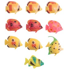 2X(10X Floating artificial decoration Fish decoration Decorative aquarium8818